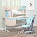 Desk da studio per bambini e set di sedie ergonomiche